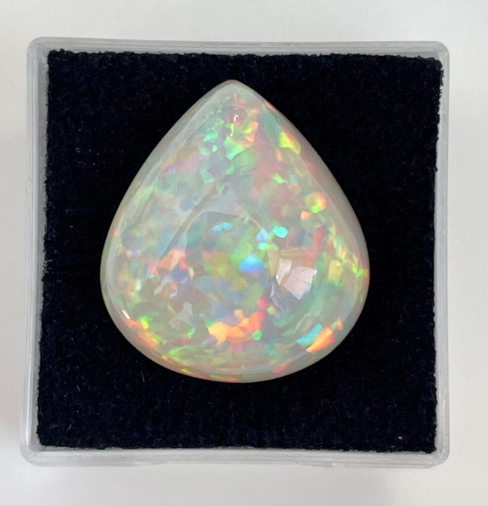 Ethiopian Opal Pear Shape 12.75ct 270-1041 Ethiopian Opal Pear Shape 12.75ct